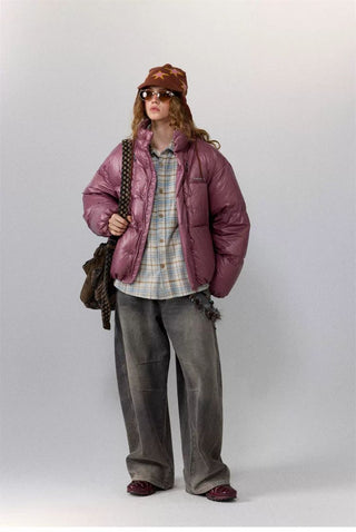 [Monterest] 800FP Duck Down Stand Collar Puffer Jacket