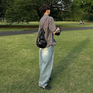 Pocket check shirt