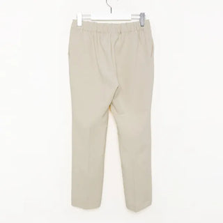 Straight slim slacks