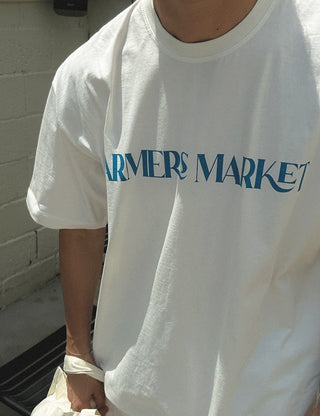 Market Printed Short Sleeve T-shirt (4 colors)