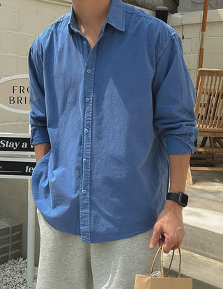[SUMMER] Pigment Washed Shirt (7 colors)
