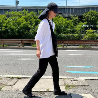 Bootcut slim pants