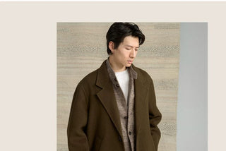 [CULTUM] Wool Alpaca Blend Double-Faced Long Coat