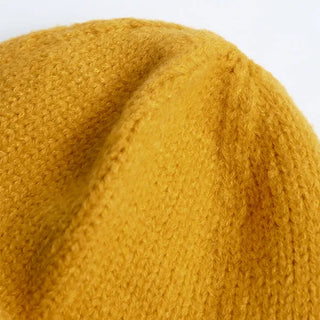 Knit bucket hat