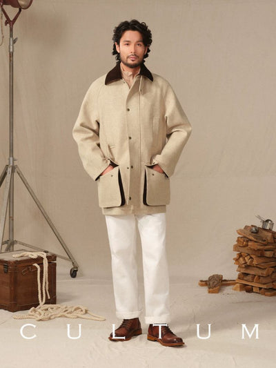 [CULTUM] Waterproof Wool Hunting Jacket