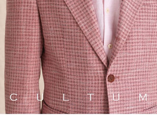 [CULTUM] Houndstooth Suit Jacket