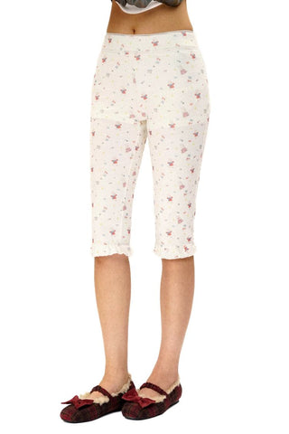 [Moromoro2] Rabbit Print Suede Pajama Gift  Set