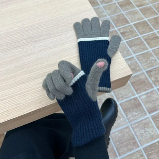 2-way colorful gloves