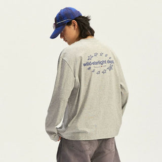 [Monterest] Quick-Dry Star Print Long Sleeve Tee