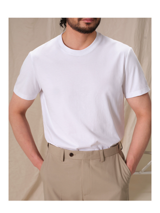 [CULTUM] Solid Basic Crewneck T-Shirt (2pcs)