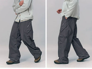 [Monterest] Fleece-Lined Water-Resistant Work Pants