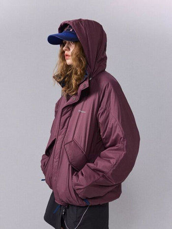 [Monterest] Water-Resistant Stand Collar Padded Jacket