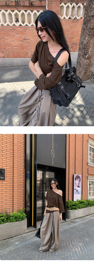 irregular short Tops