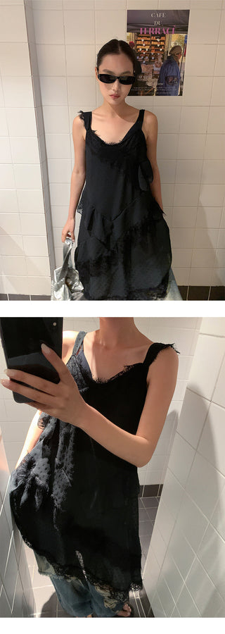 lace suspender skirt