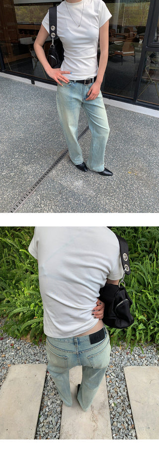 retro cigarette jeans