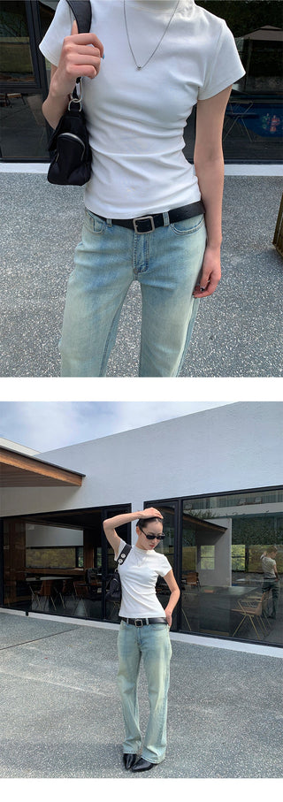 retro cigarette jeans