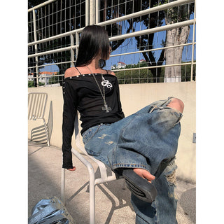dirty ripped pants