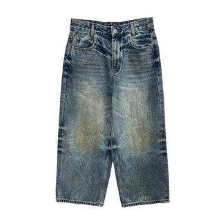 tie-dye wide jeans