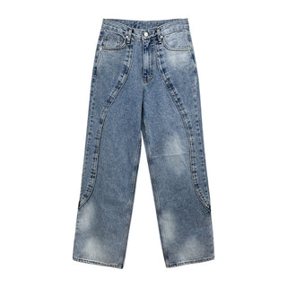 industrial stitch jeans