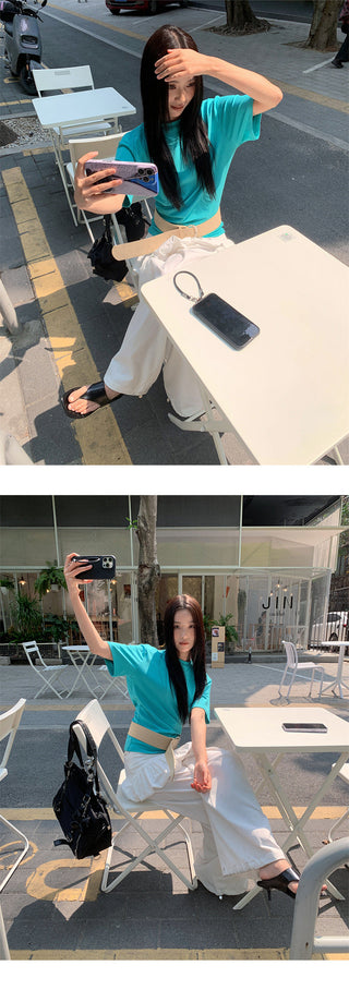 hollow shoulder Tops