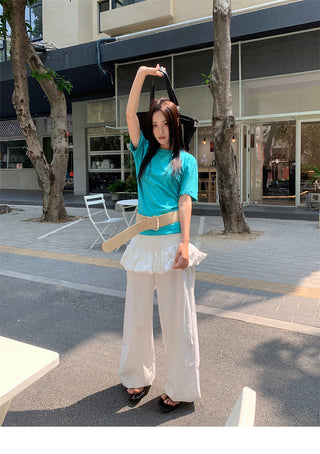 hollow shoulder Tops