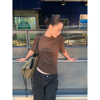 hollow shoulder Tops