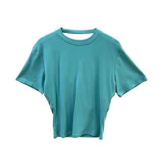 hollow shoulder Tops