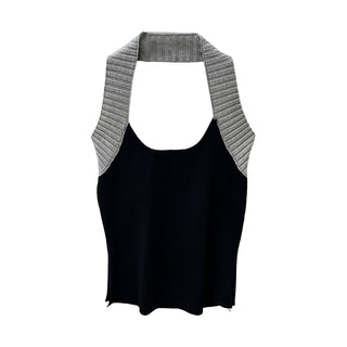 color halter Top