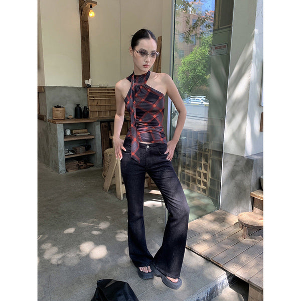 stitched skinny jeans