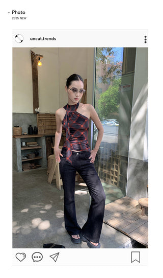 stitched skinny jeans