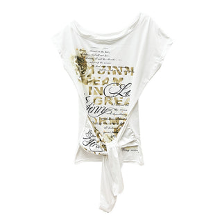 letter print Tops