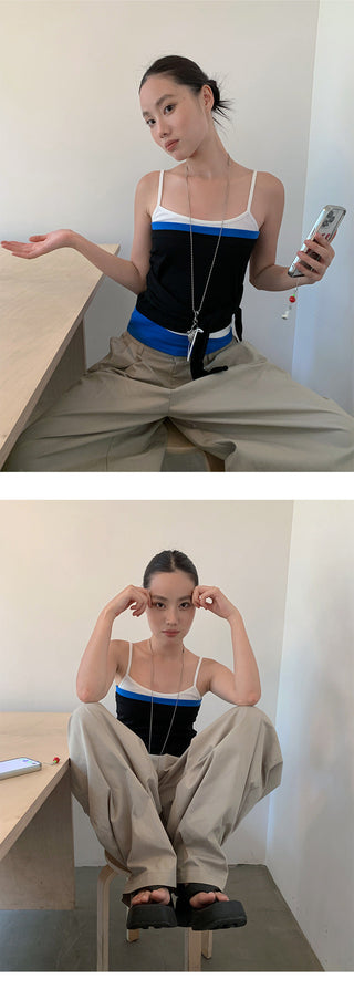color tied top