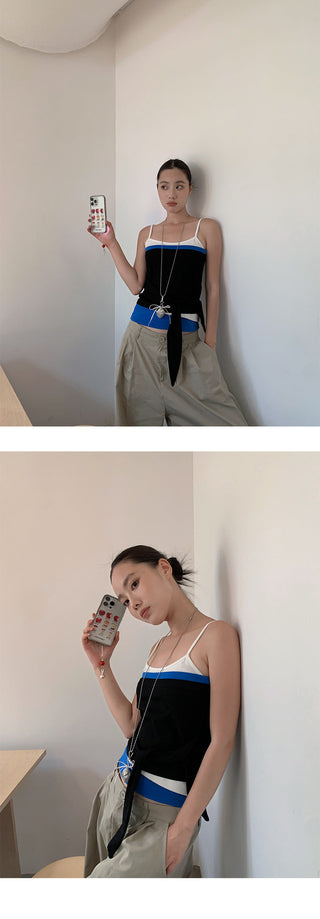 color tied top
