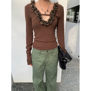 3D flower Tops