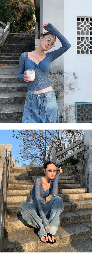 ballet knot Tops