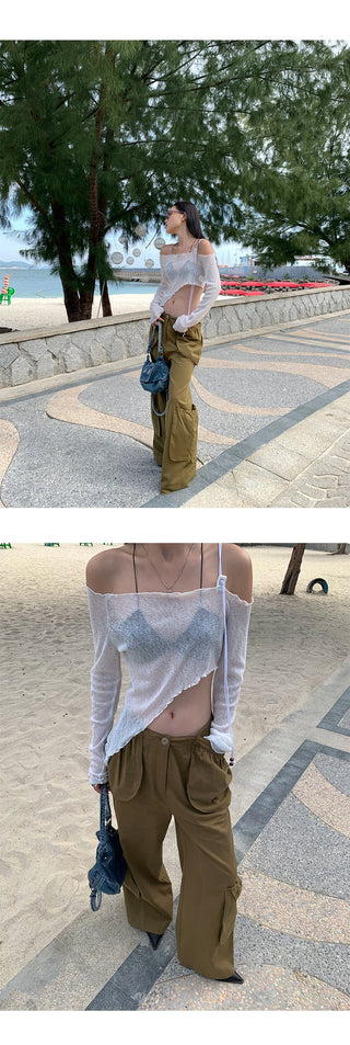 3D pocket pants