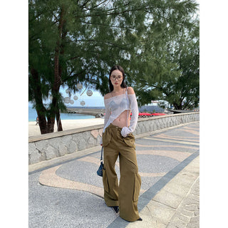 3D pocket pants