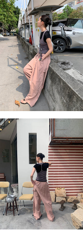 workwear drawstring pants