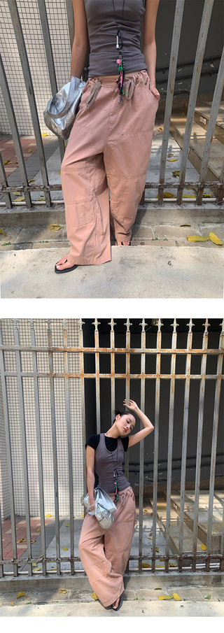 workwear drawstring pants