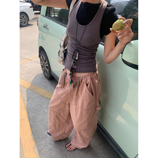 workwear drawstring pants