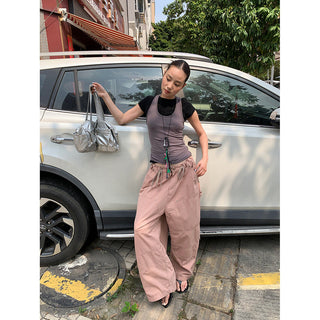 workwear drawstring pants