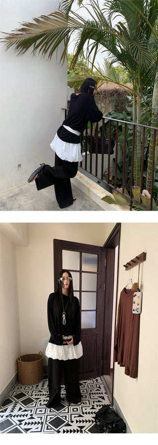 elegant wide suit