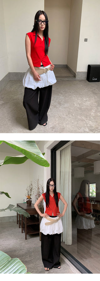 elegant wide suit