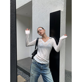 transparent long sleeve