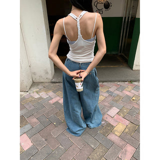 lazy wide jeans