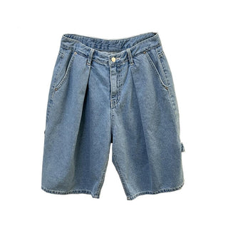 embroidered bermuda jorts