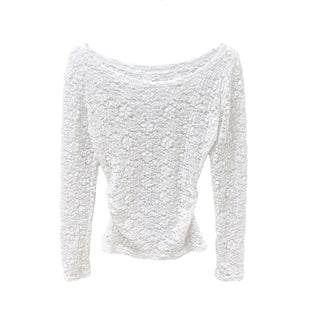 lace shoulder top
