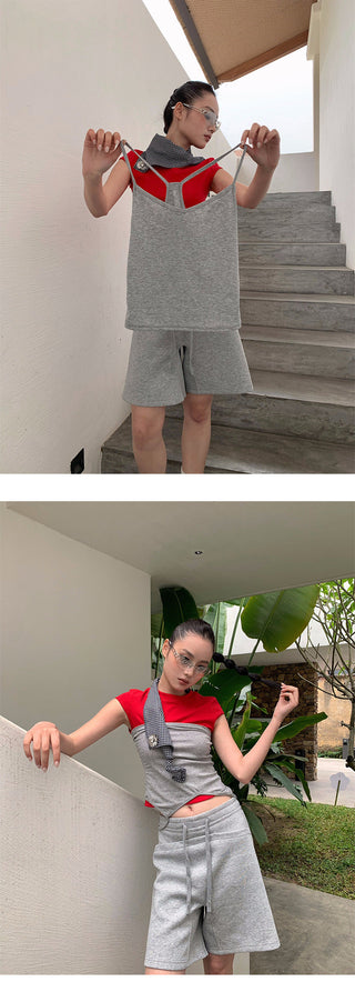 Y-back sexy top