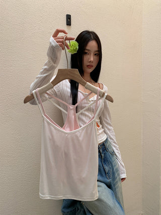 Y-back sexy top