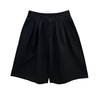 pleated wide pants